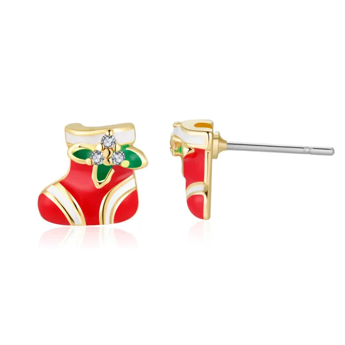 Girls Candy Cane Earring Set Girls