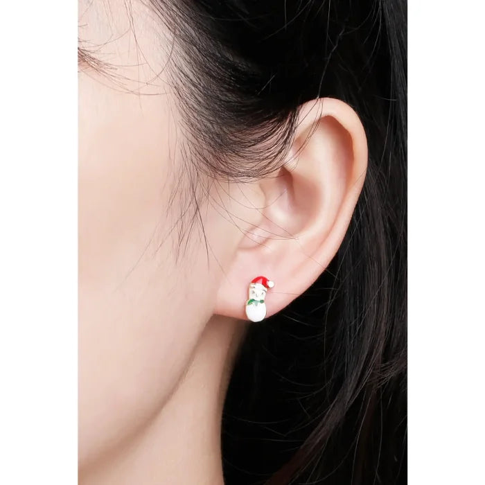 Girls Candy Cane Earring Set Girls