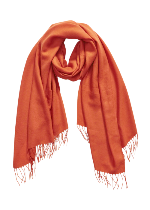 Luxe Scarf - Orange Scarf