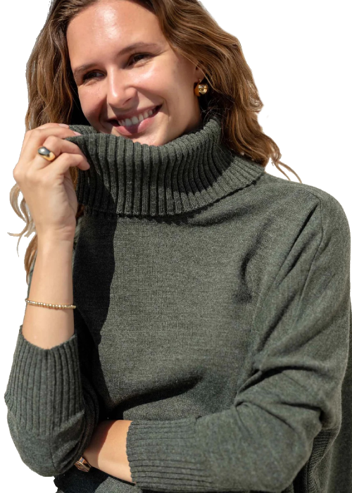 Catalina Turtleneck - Hazel Sweater