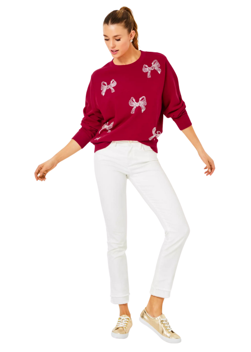 Ballad Bow Sweatshirt Sweater