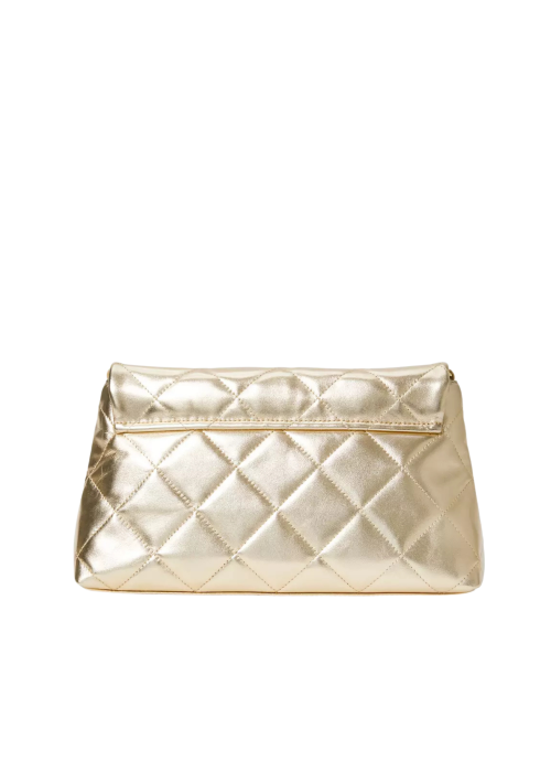 Matea Quilted Leather Clutch Bag