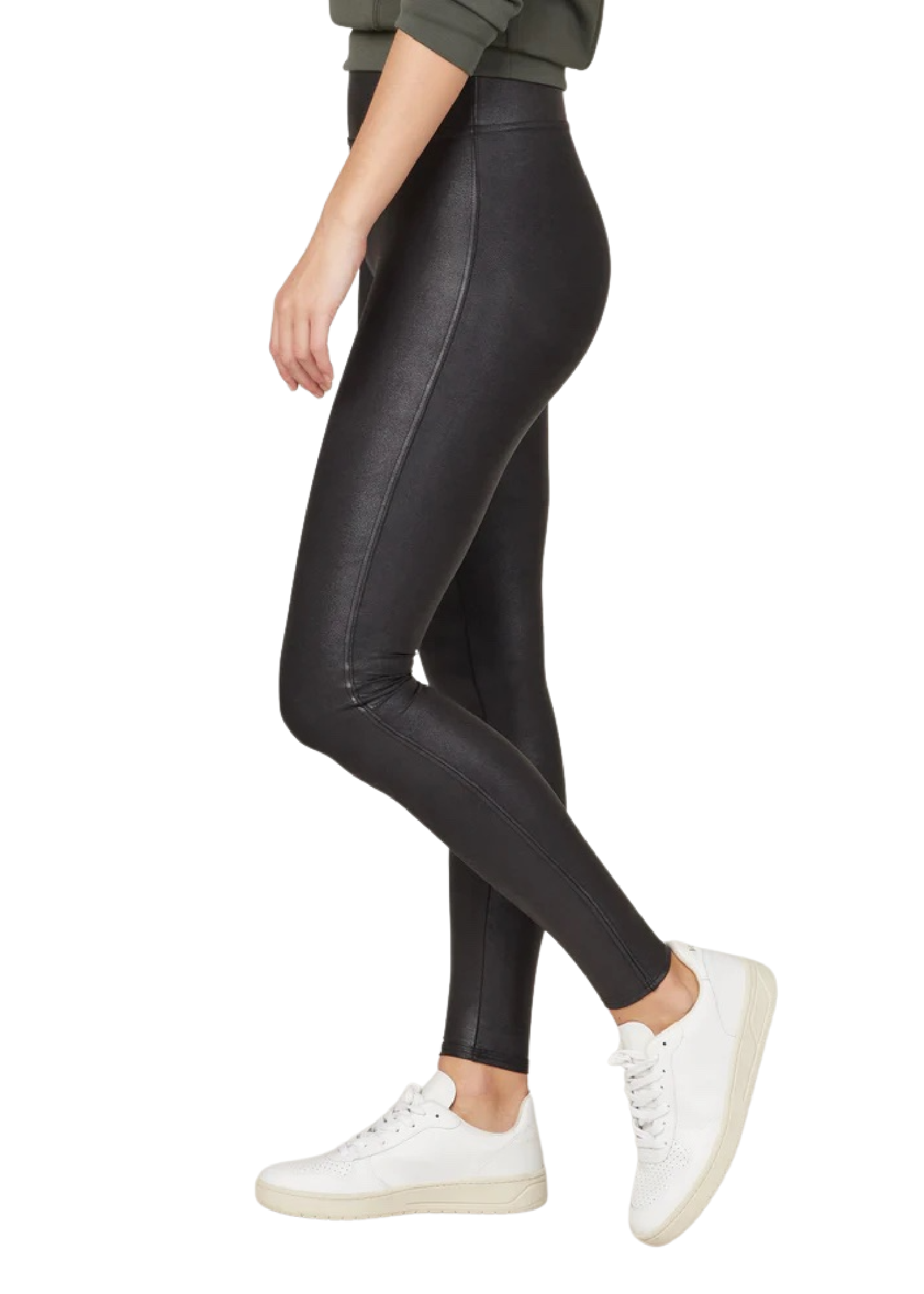 SPANX FAUX LEATHER LEGGINGS – The Navy Knot